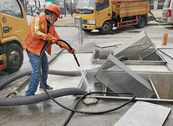 邻水隔油池清理